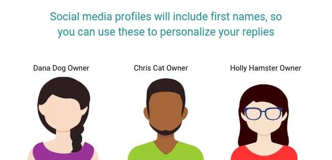 Examples of social profile names