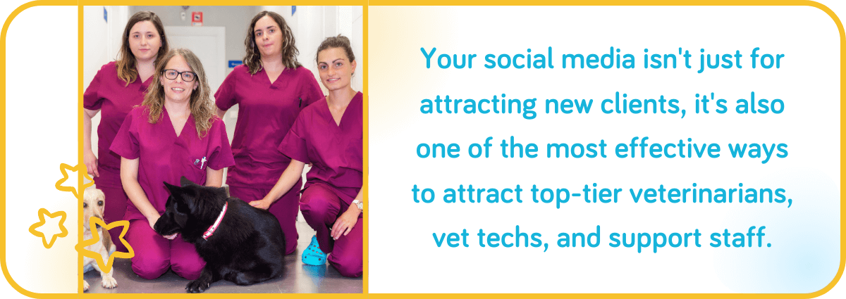 Your social media isn't just for attracting new clients