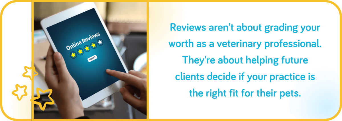 Reviews are about helping future clients