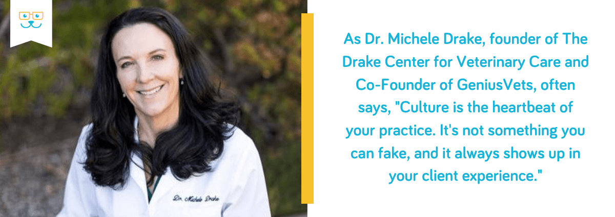 Dr. Michele Drake, founder of The Drake Center for Veterinary Care and Co-Founder of GeniusVets