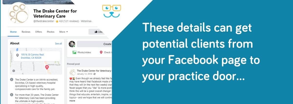 Facebook details can lead clients to your door