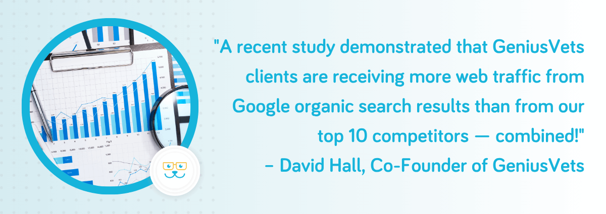 GeniusVets Clients are doubling their traffic