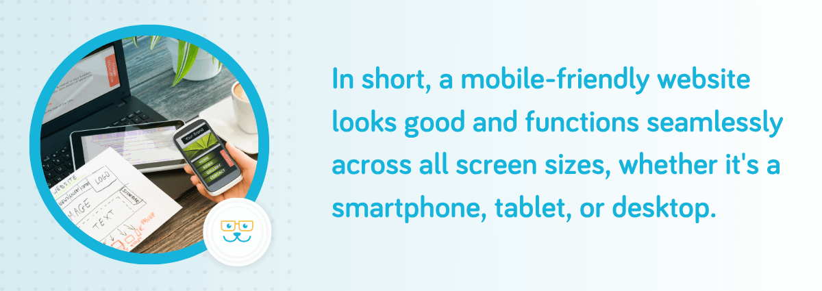 Mobile-friendly definition