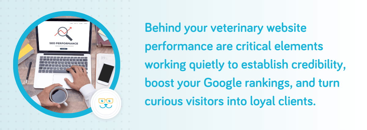 Veterinary website performance is critical