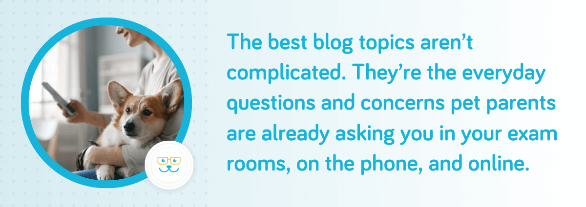 The best topics answer everyday questions
