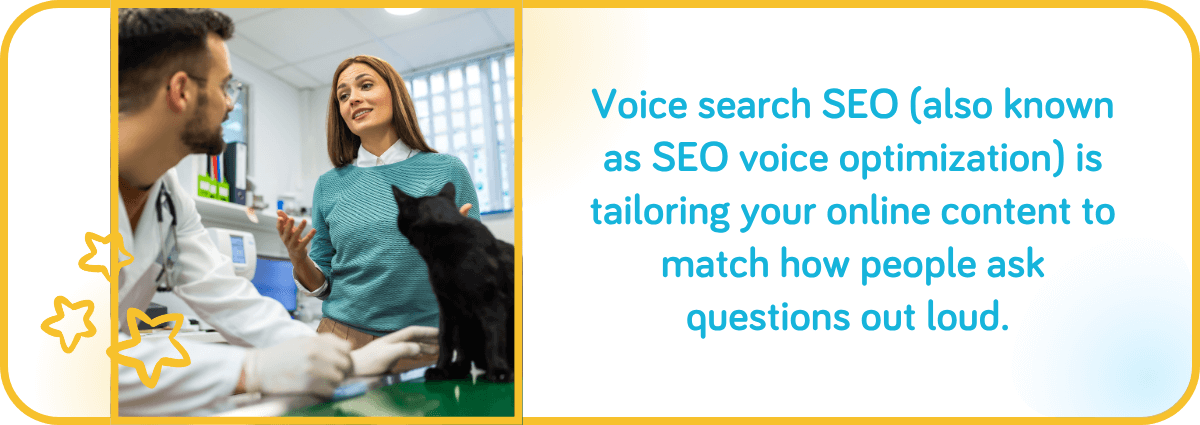 Voice search is writing to answer spoken questions