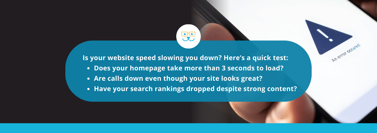 Website speed test