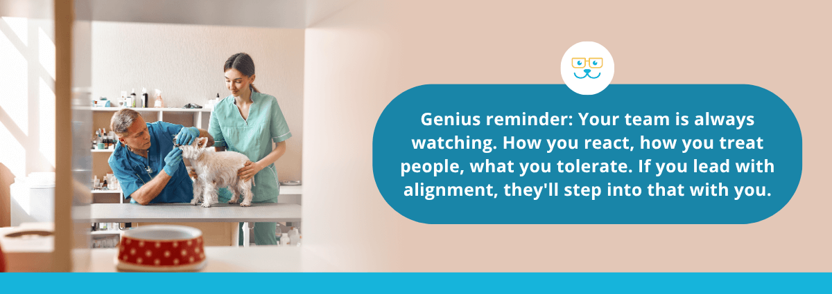 Genius reminder: Your team is always watching