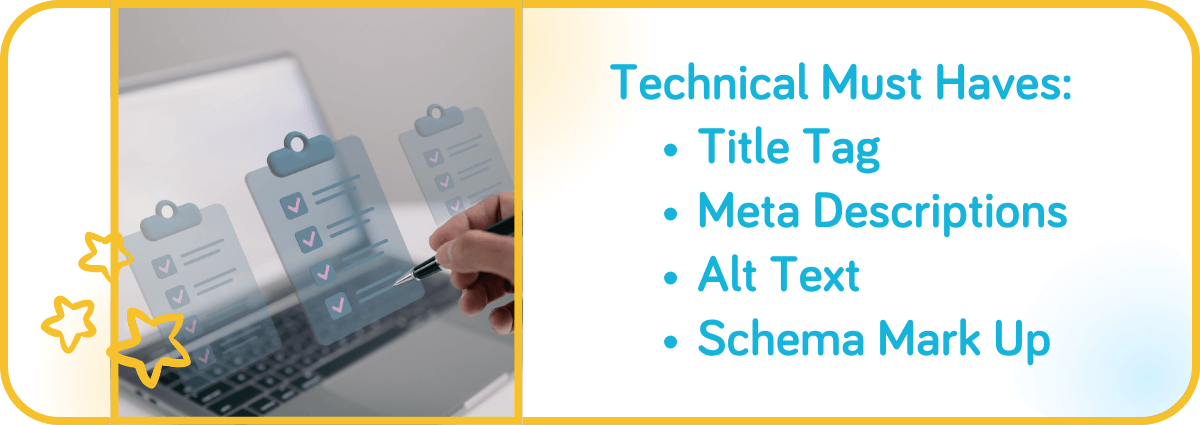 Website Technical Must-Haves