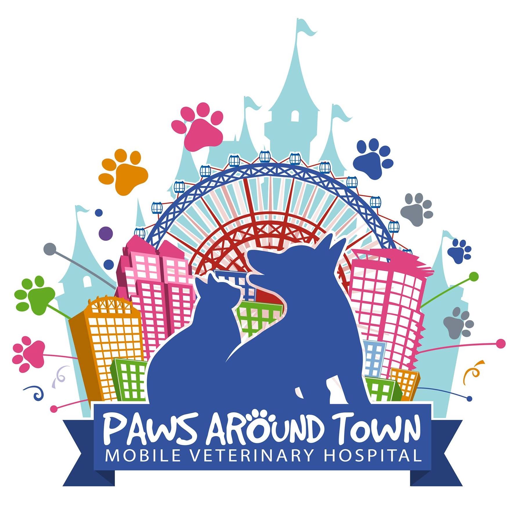 <span>Paws Around Town Mobile Vet</span>
logo