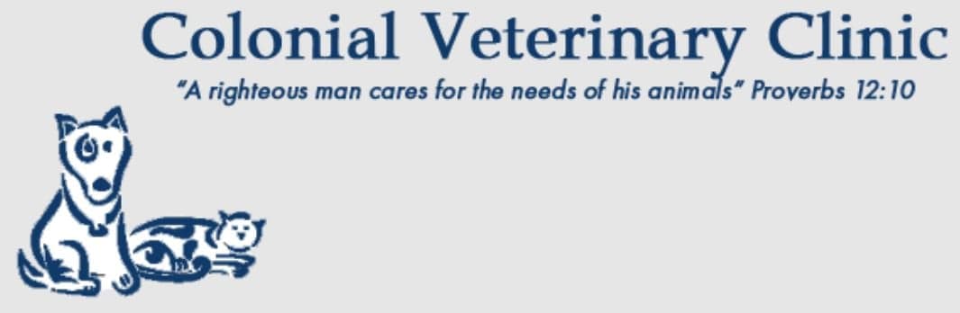 <span>Colonial Veterinary Clinic</span>
 logo