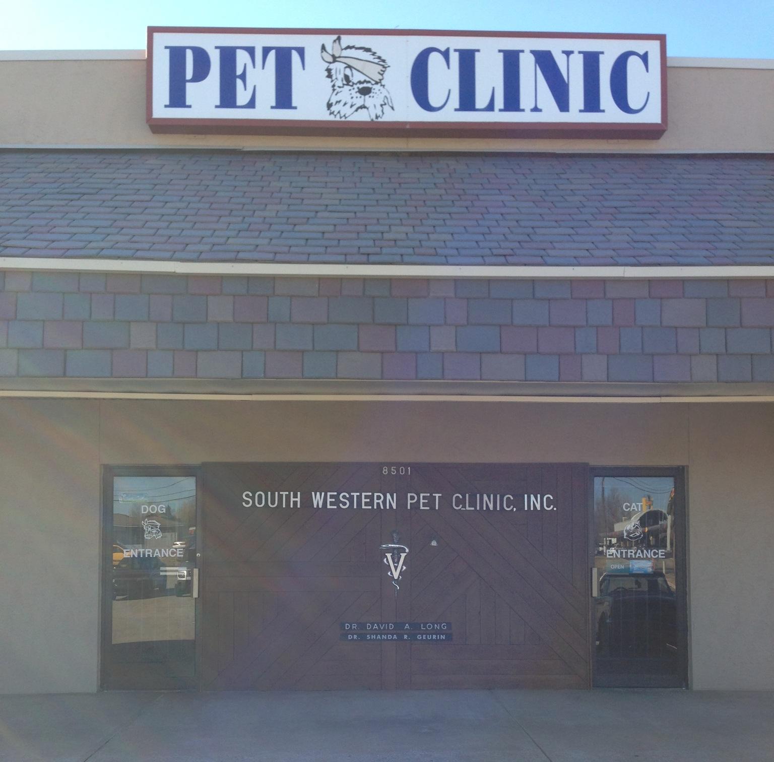 <span>South Western Pet Clinic</span>
logo