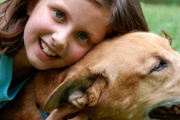 advantages for having kids grow up with dogs
