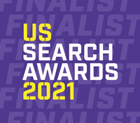 US Search Awards Finalist 2021 Geniusvets