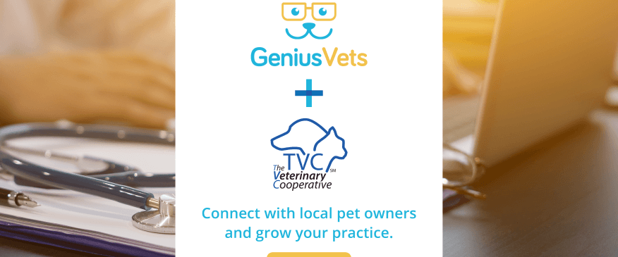 GeniusVets Announces Partnership With The Veterinary Cooperative (TVC)