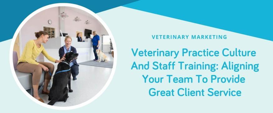 Veterinary Practice Culture And Staff Training: Aligning Your Team To Provide Great Client Service