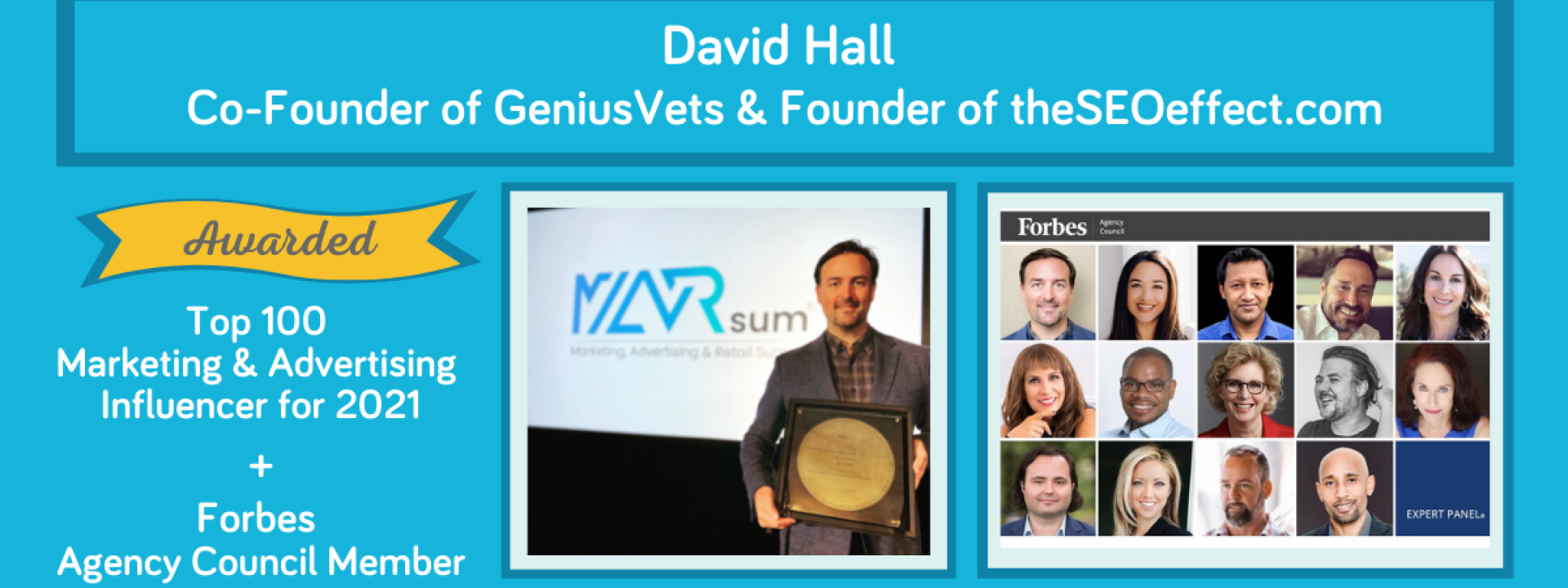 GeniusVets Co-Founder Receives MarSUM Award