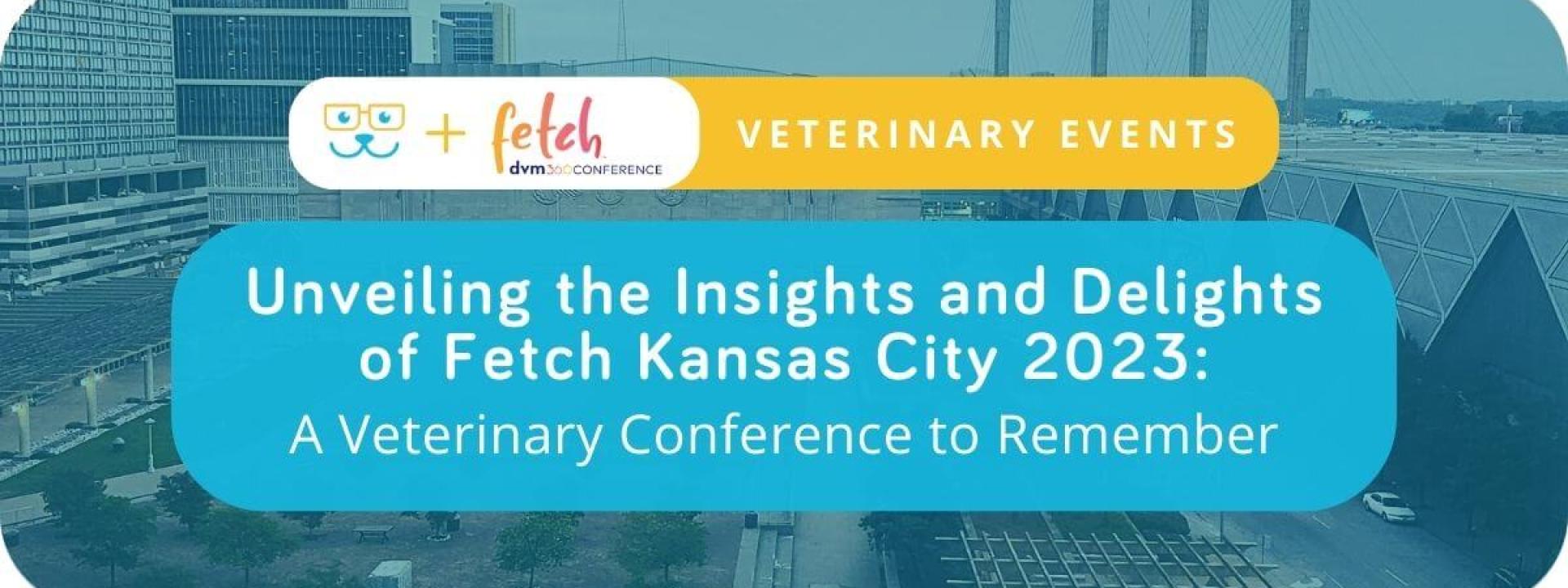 Unveiling the Insights and Delights of Fetch Kansas City 2023: A Veterinary Conference to Remember