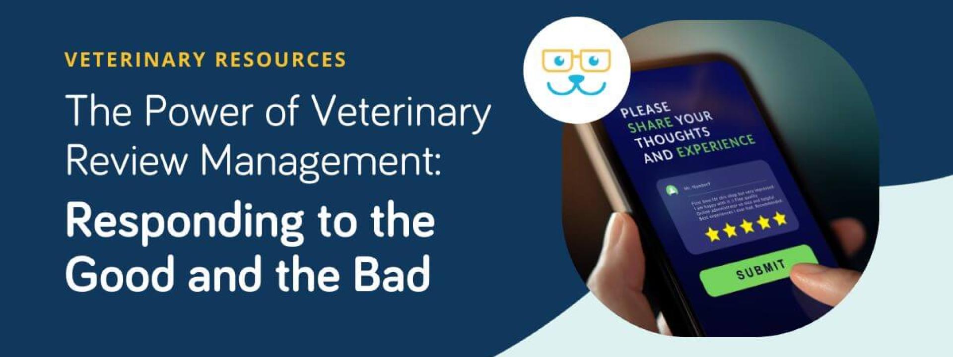 Responding to reviews is essential for your veterinary marketing strategy.